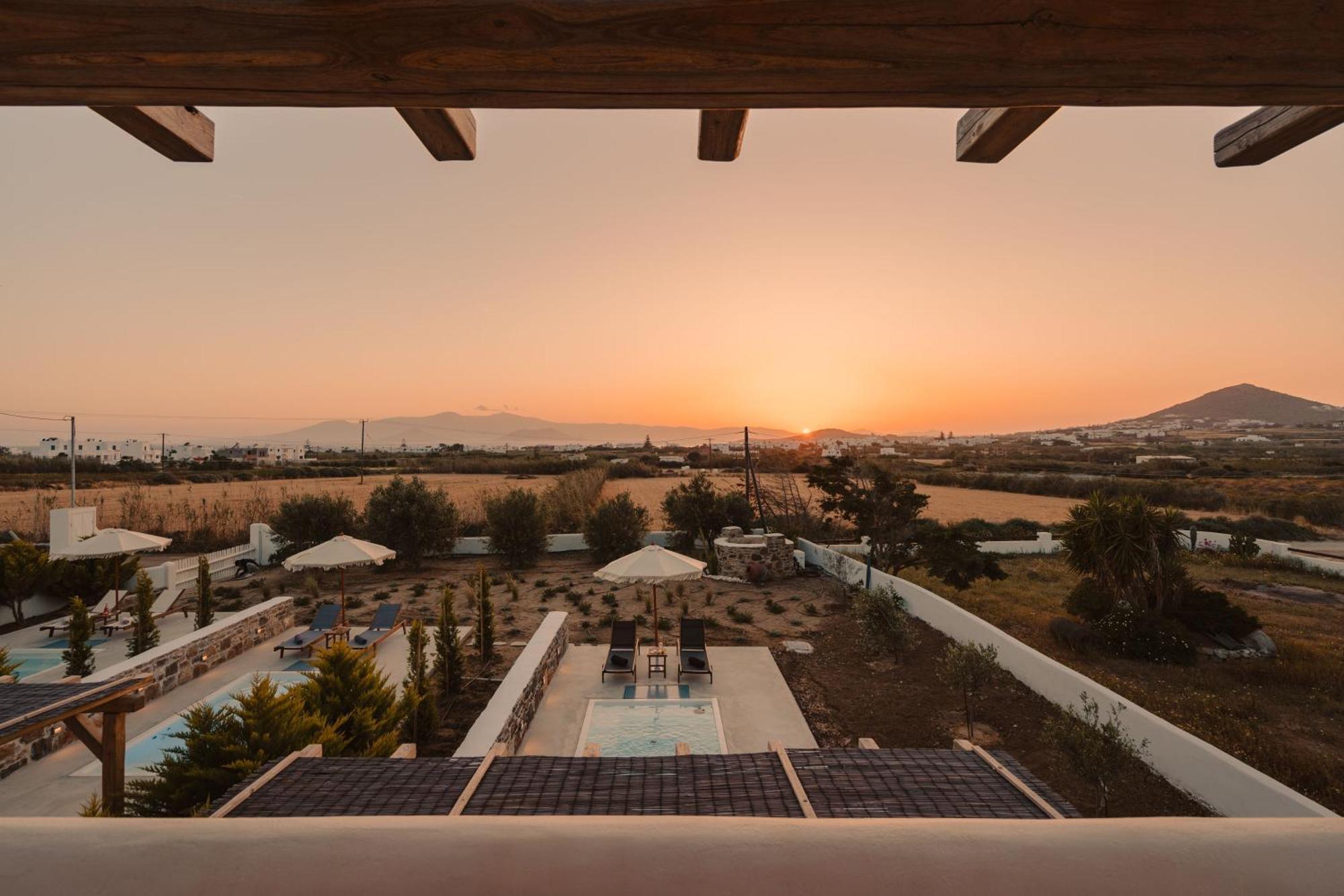Santo Concept Luxury Villas Agia Anna  Buitenkant foto