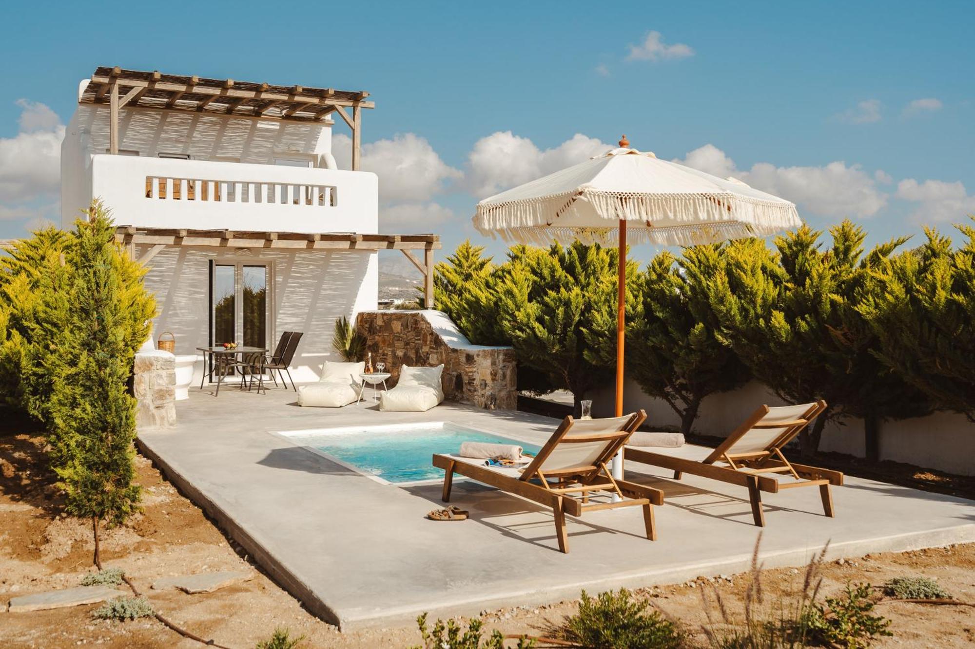 Santo Concept Luxury Villas Agia Anna  Buitenkant foto