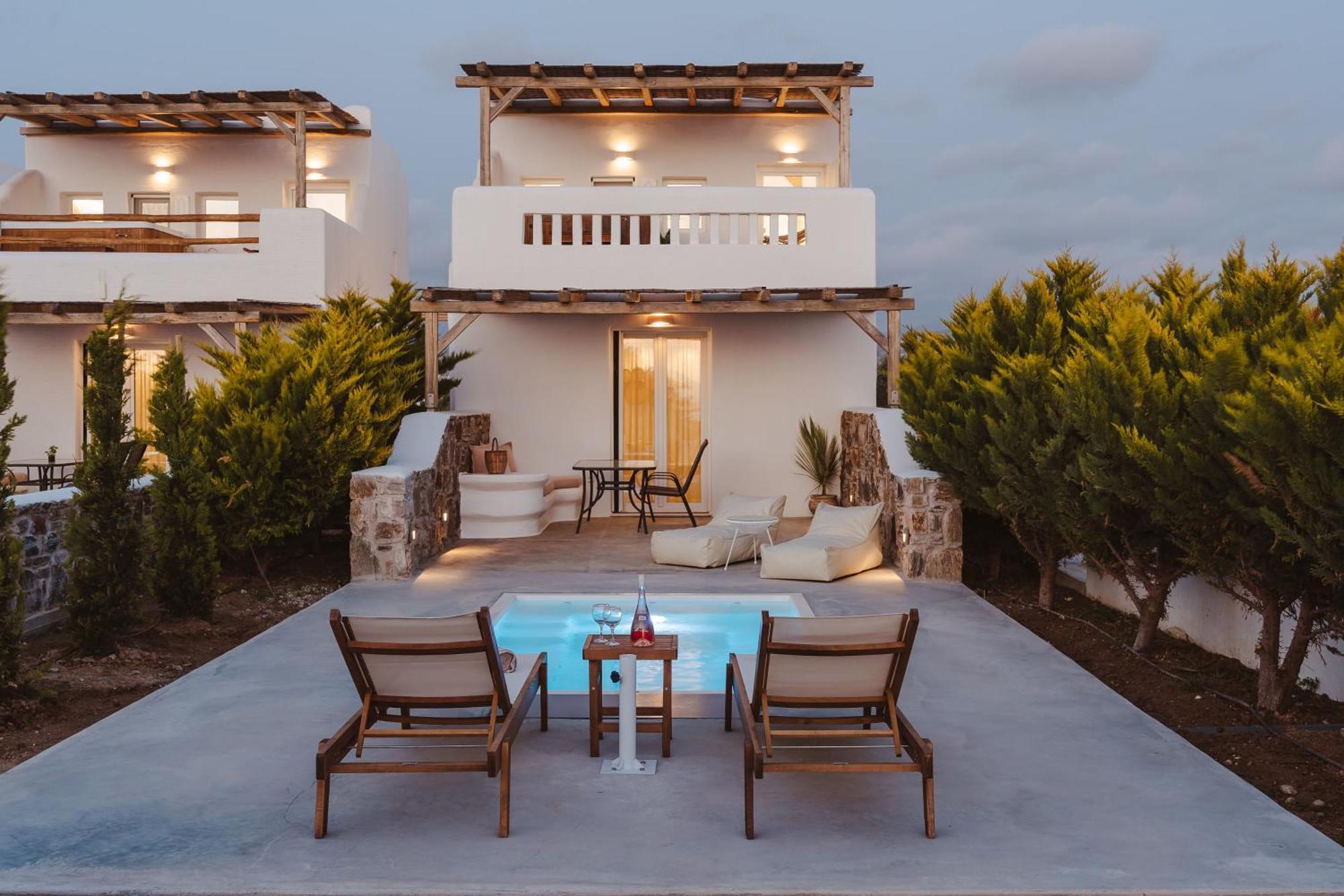 Santo Concept Luxury Villas Agia Anna  Buitenkant foto
