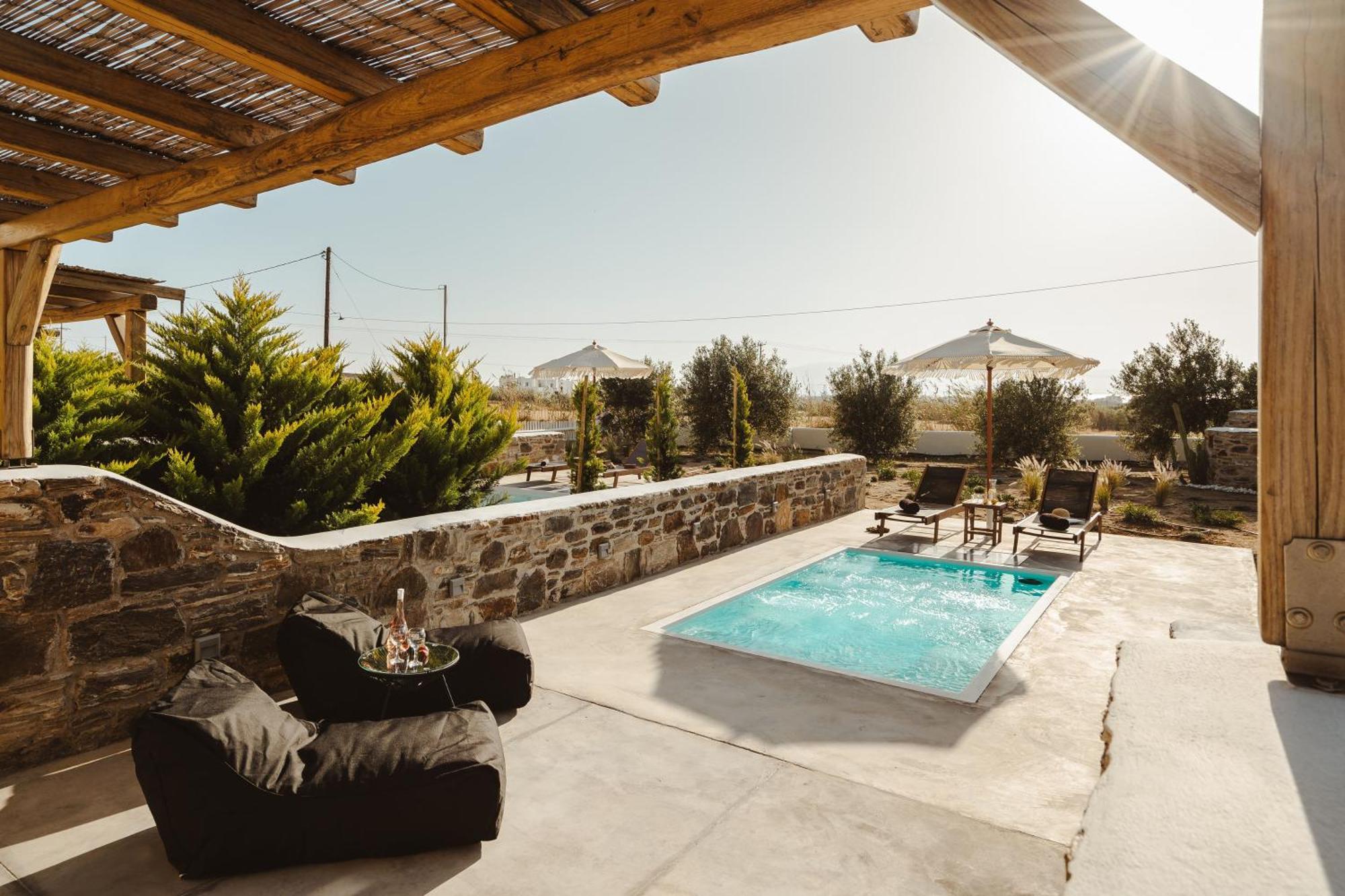 Santo Concept Luxury Villas Agia Anna  Buitenkant foto