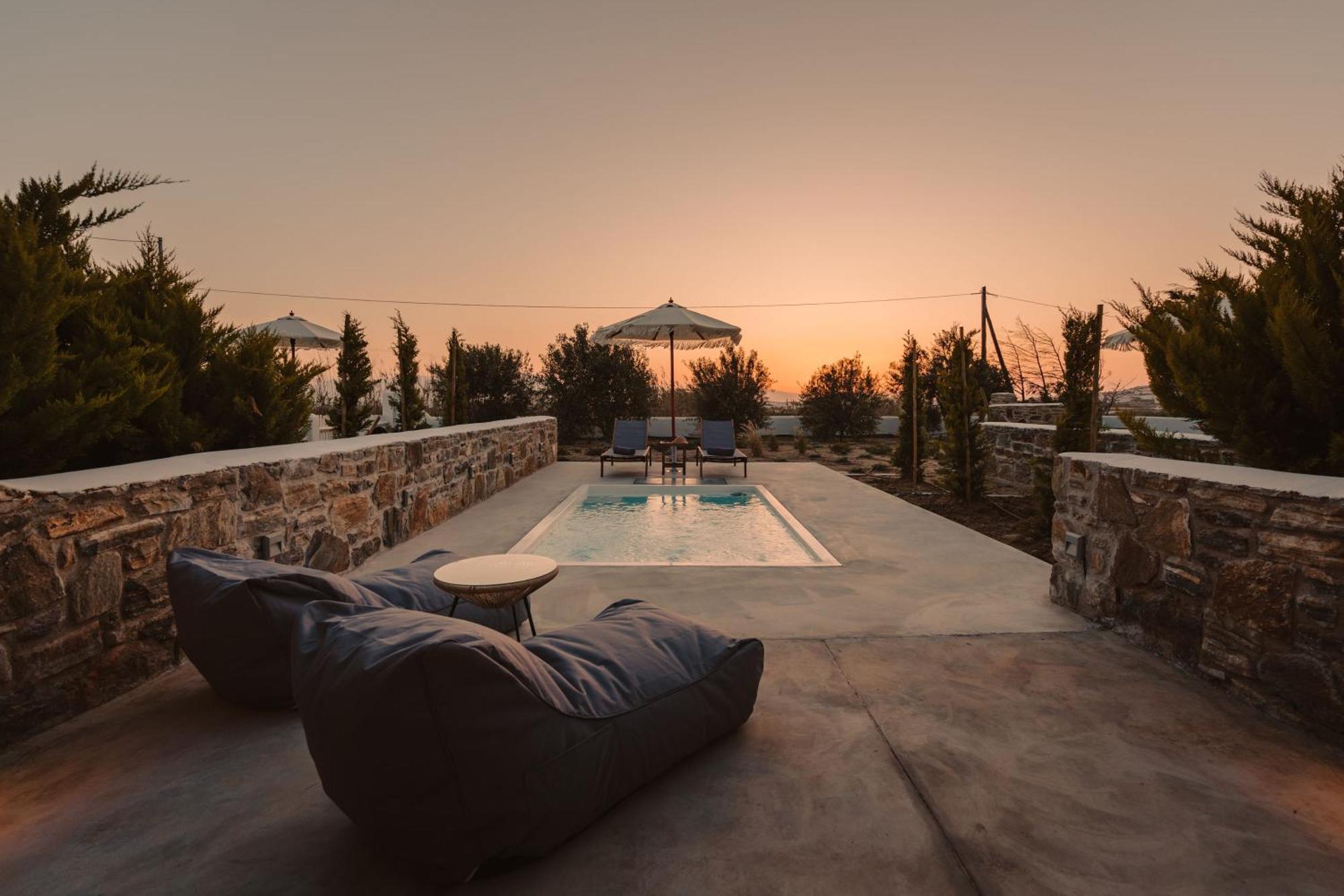 Santo Concept Luxury Villas Agia Anna  Buitenkant foto