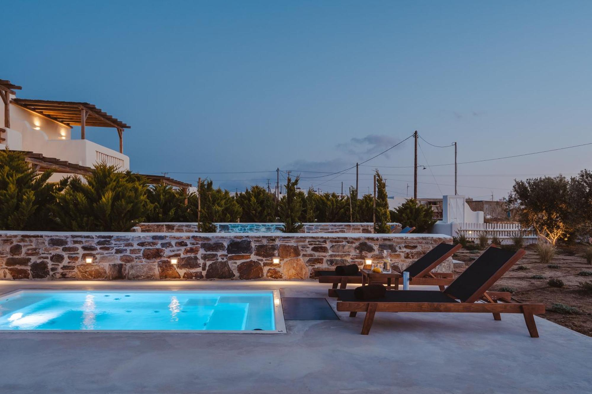Santo Concept Luxury Villas Agia Anna  Buitenkant foto