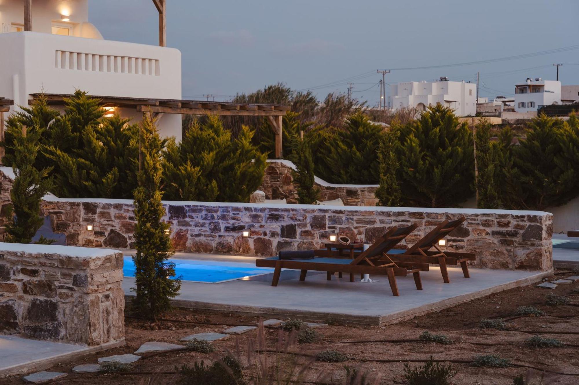 Santo Concept Luxury Villas Agia Anna  Buitenkant foto