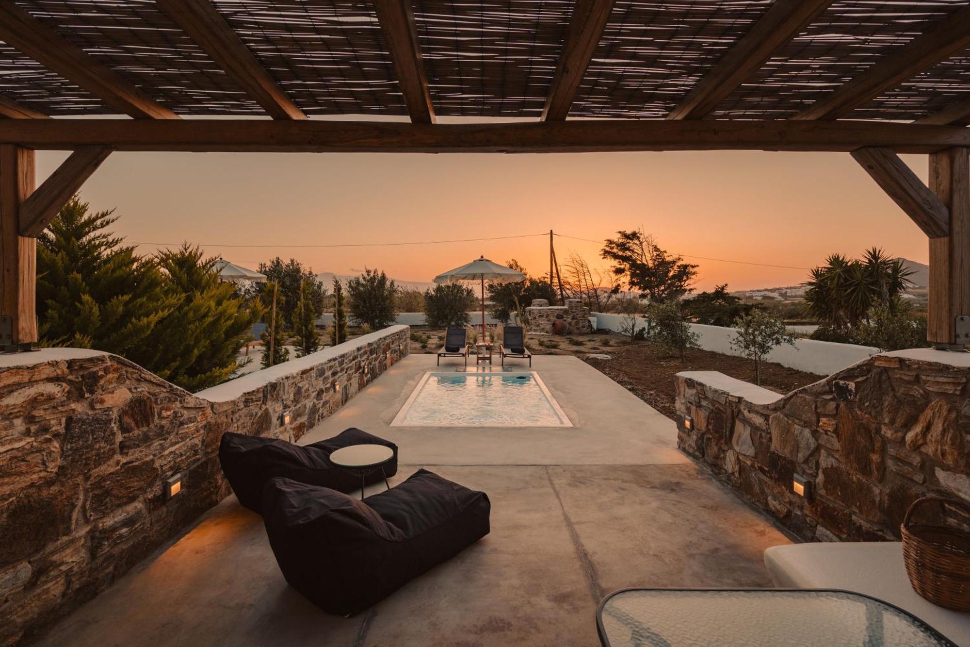 Santo Concept Luxury Villas Agia Anna  Buitenkant foto