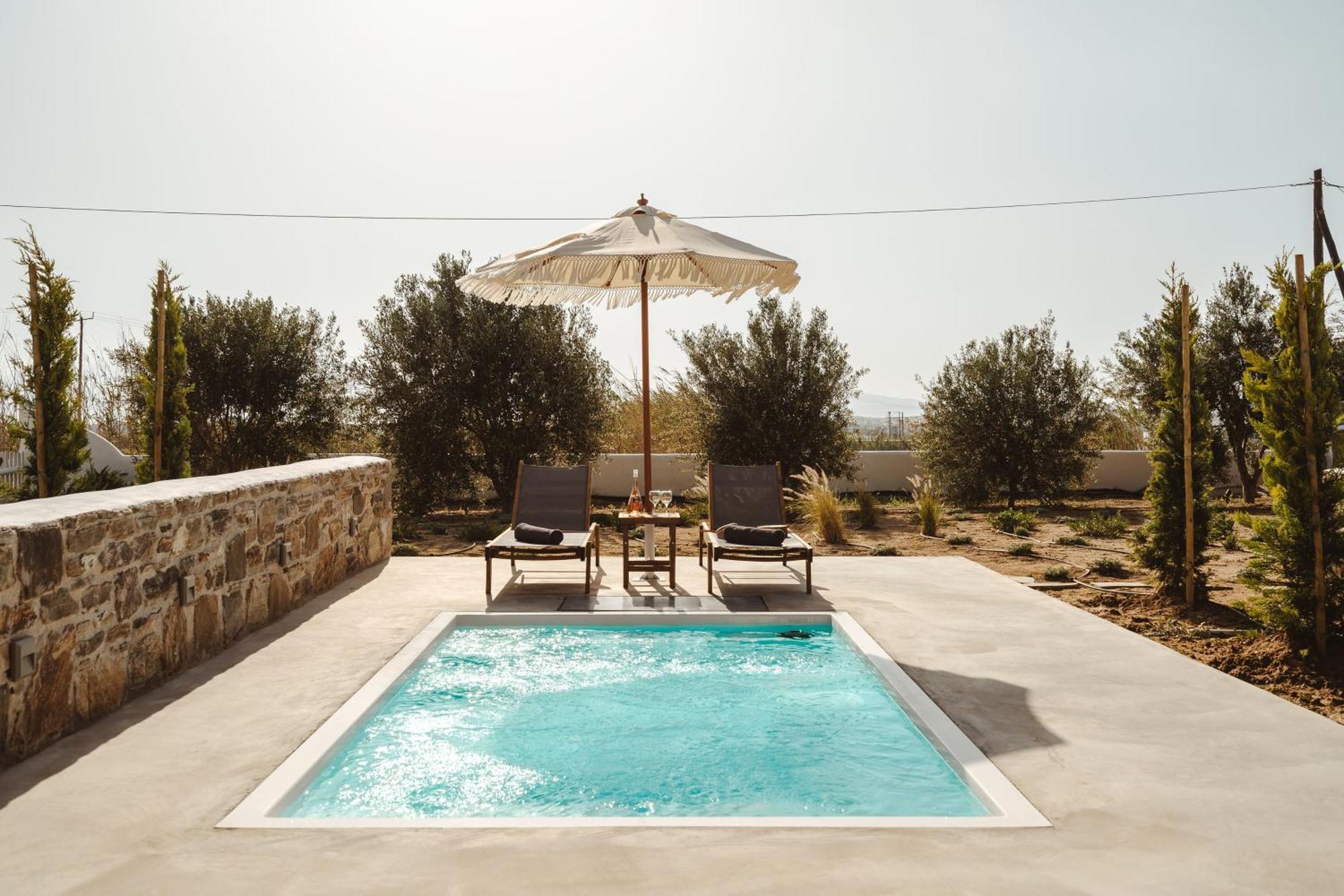 Santo Concept Luxury Villas Agia Anna  Buitenkant foto