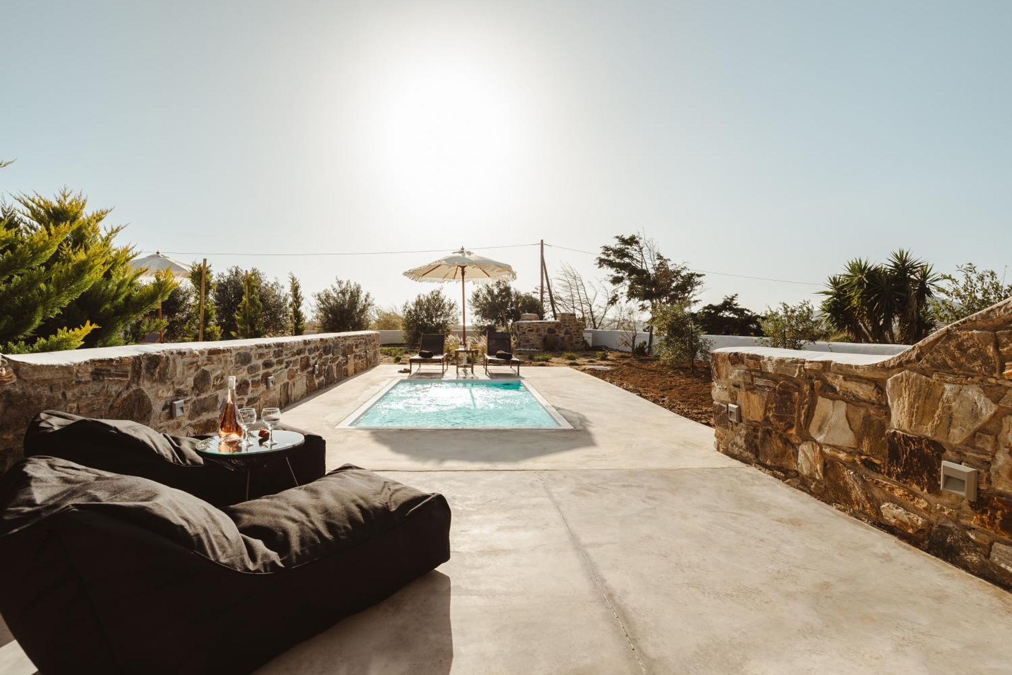 Santo Concept Luxury Villas Agia Anna  Buitenkant foto