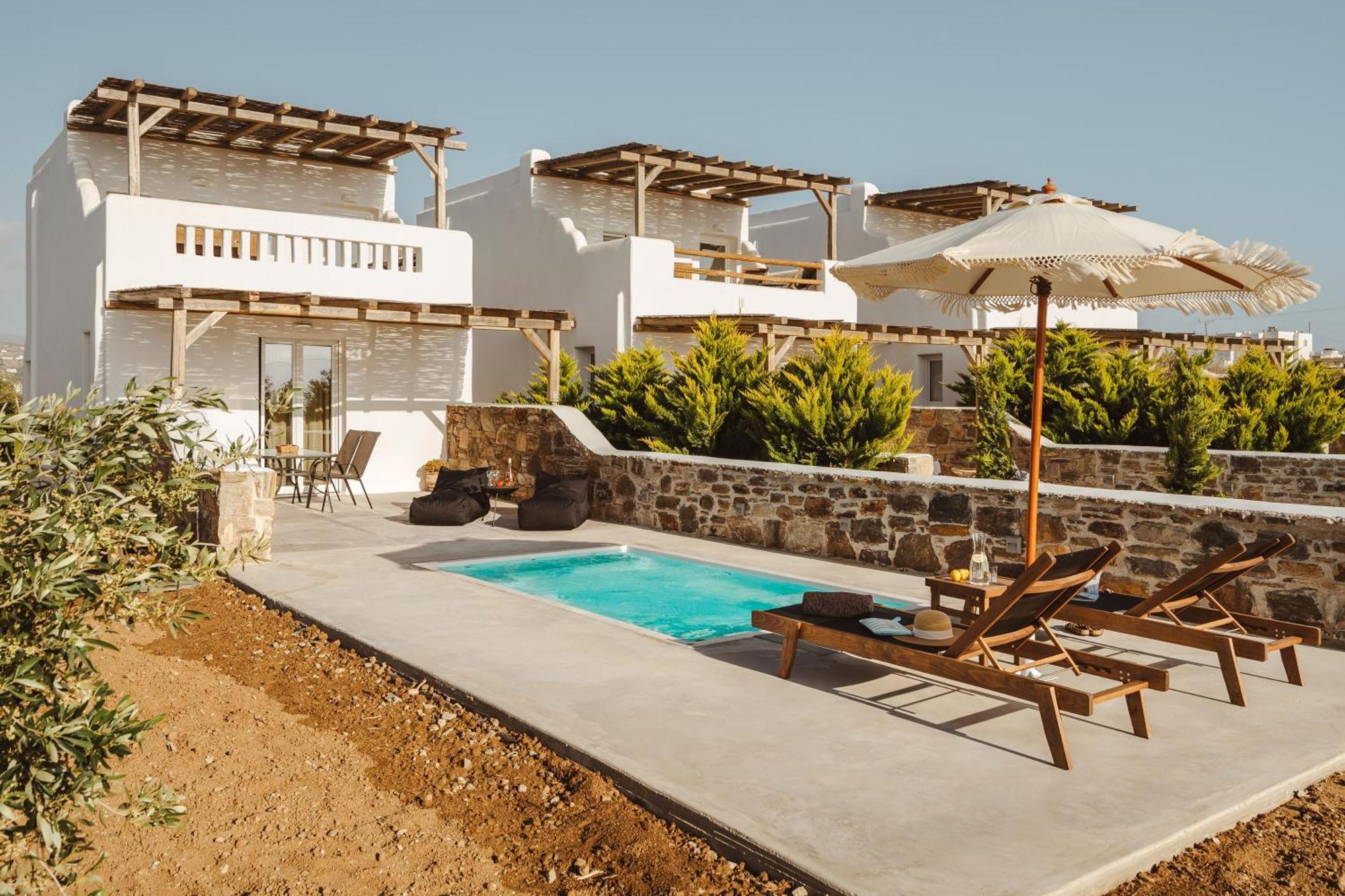 Santo Concept Luxury Villas Agia Anna  Buitenkant foto