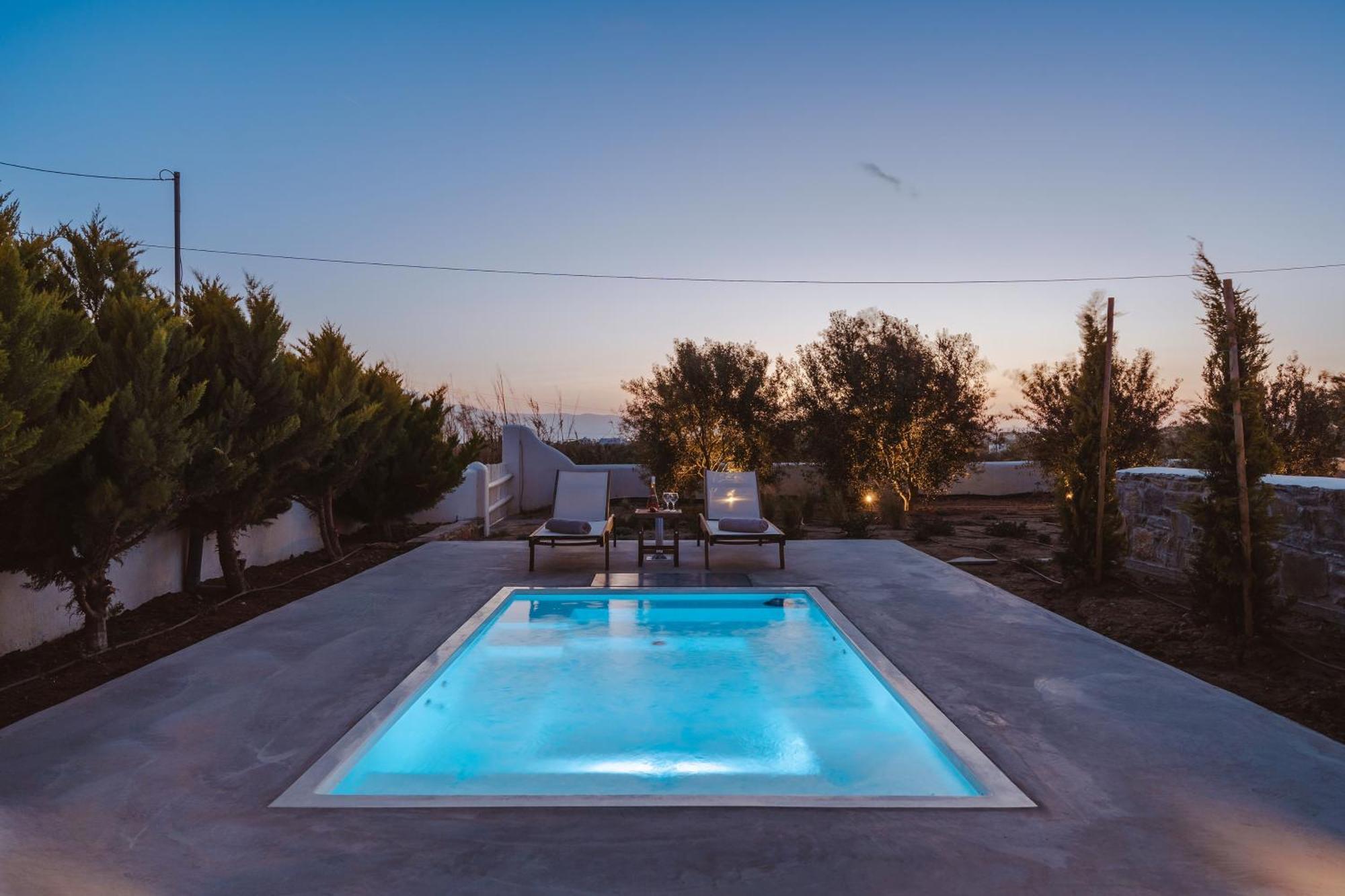 Santo Concept Luxury Villas Agia Anna  Buitenkant foto
