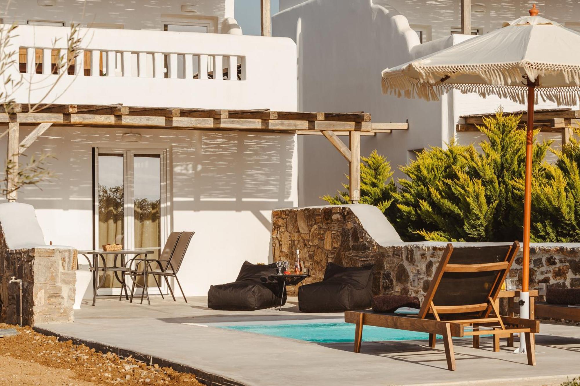 Santo Concept Luxury Villas Agia Anna  Buitenkant foto
