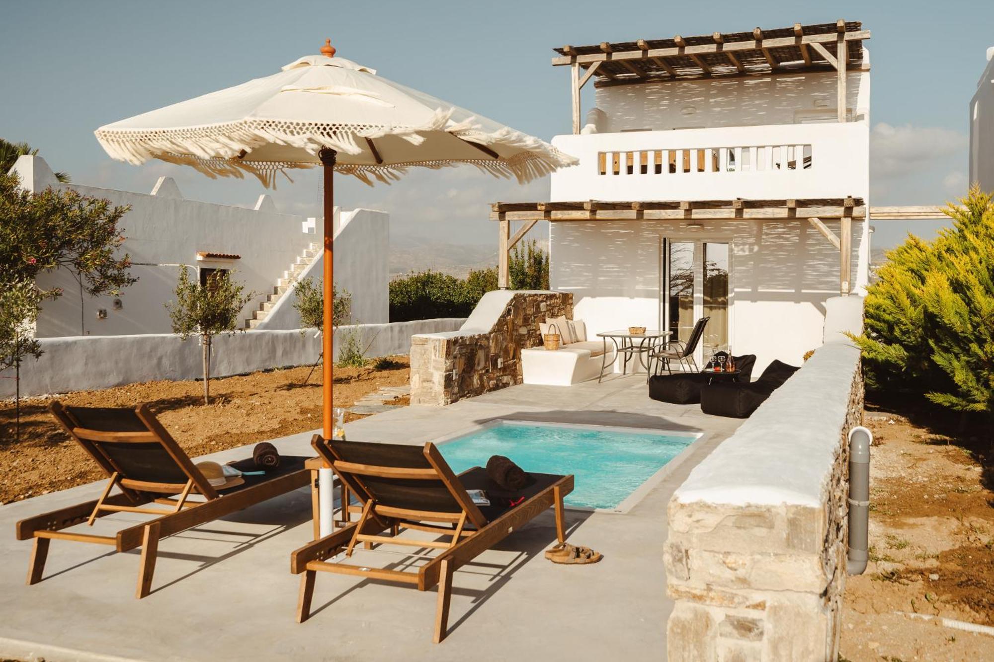 Santo Concept Luxury Villas Agia Anna  Buitenkant foto
