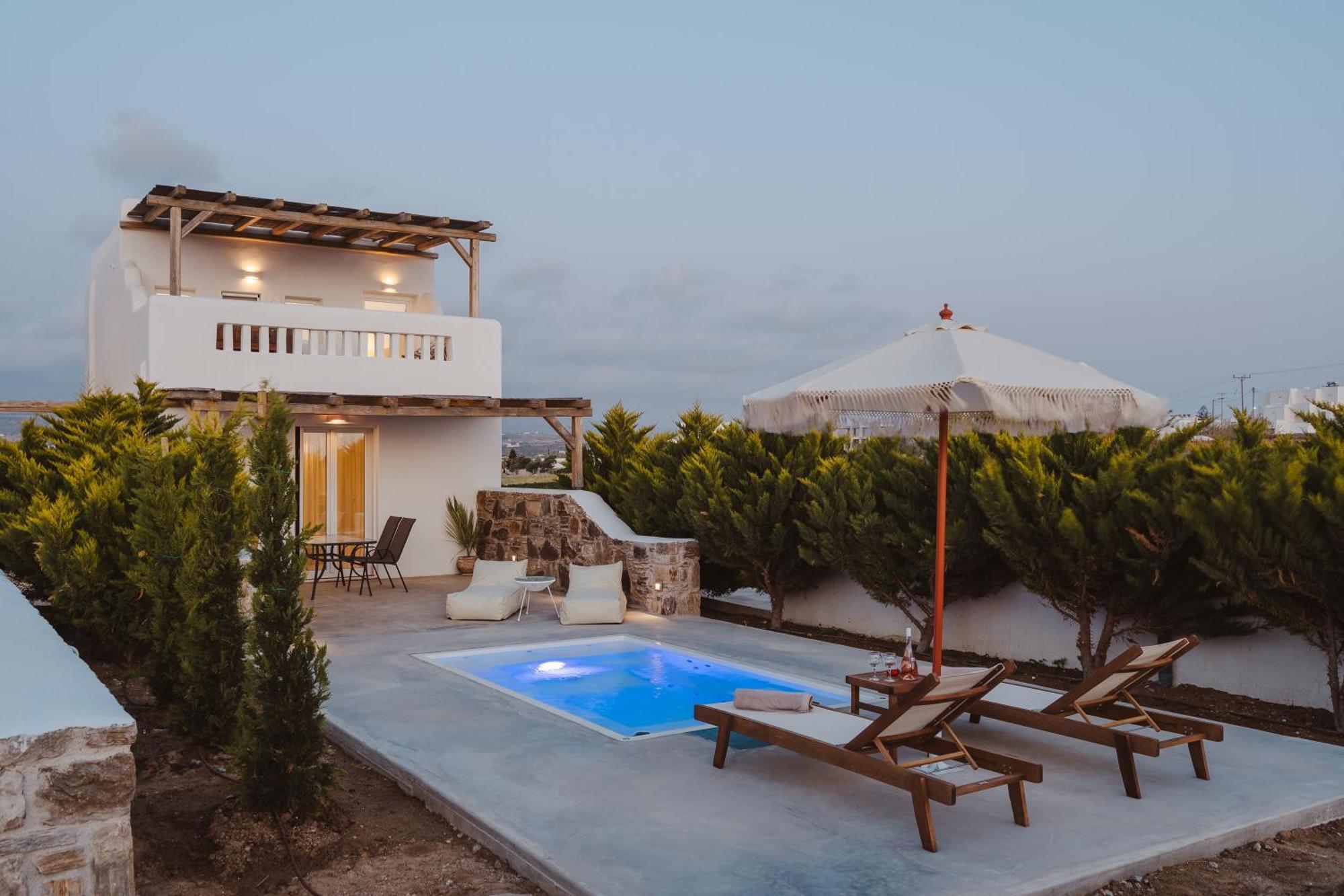 Santo Concept Luxury Villas Agia Anna  Buitenkant foto