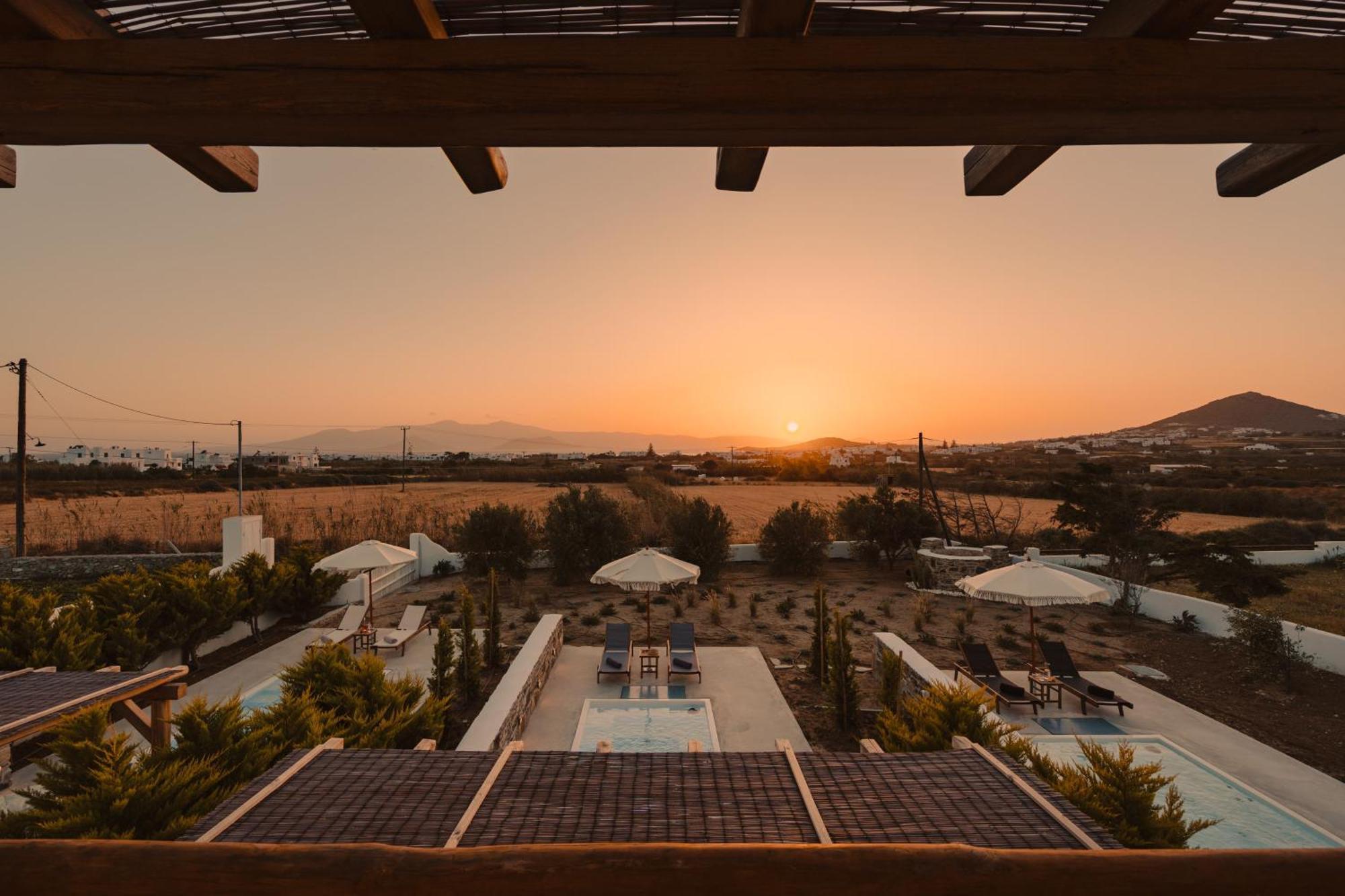 Santo Concept Luxury Villas Agia Anna  Buitenkant foto