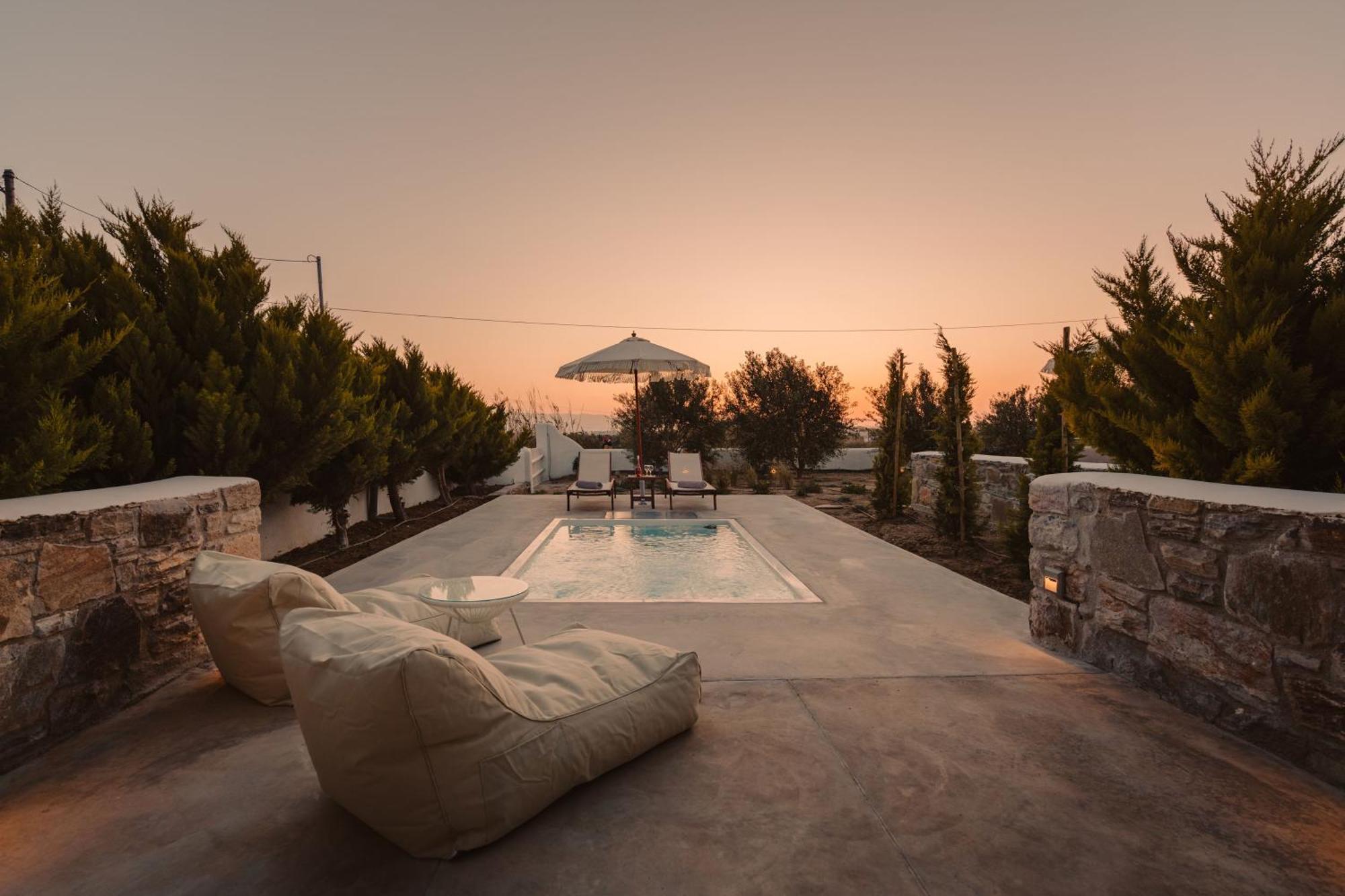 Santo Concept Luxury Villas Agia Anna  Buitenkant foto