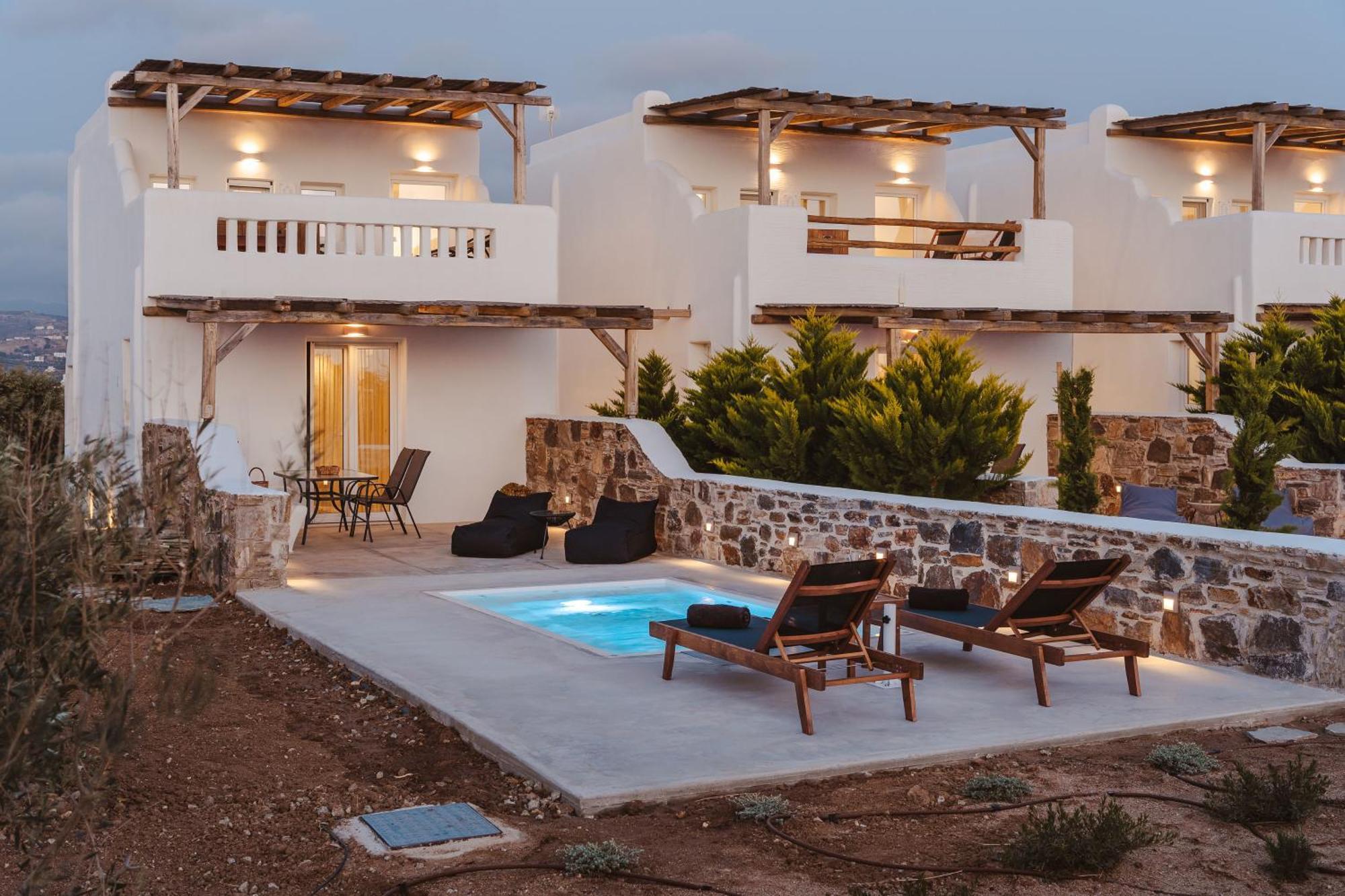 Santo Concept Luxury Villas Agia Anna  Buitenkant foto