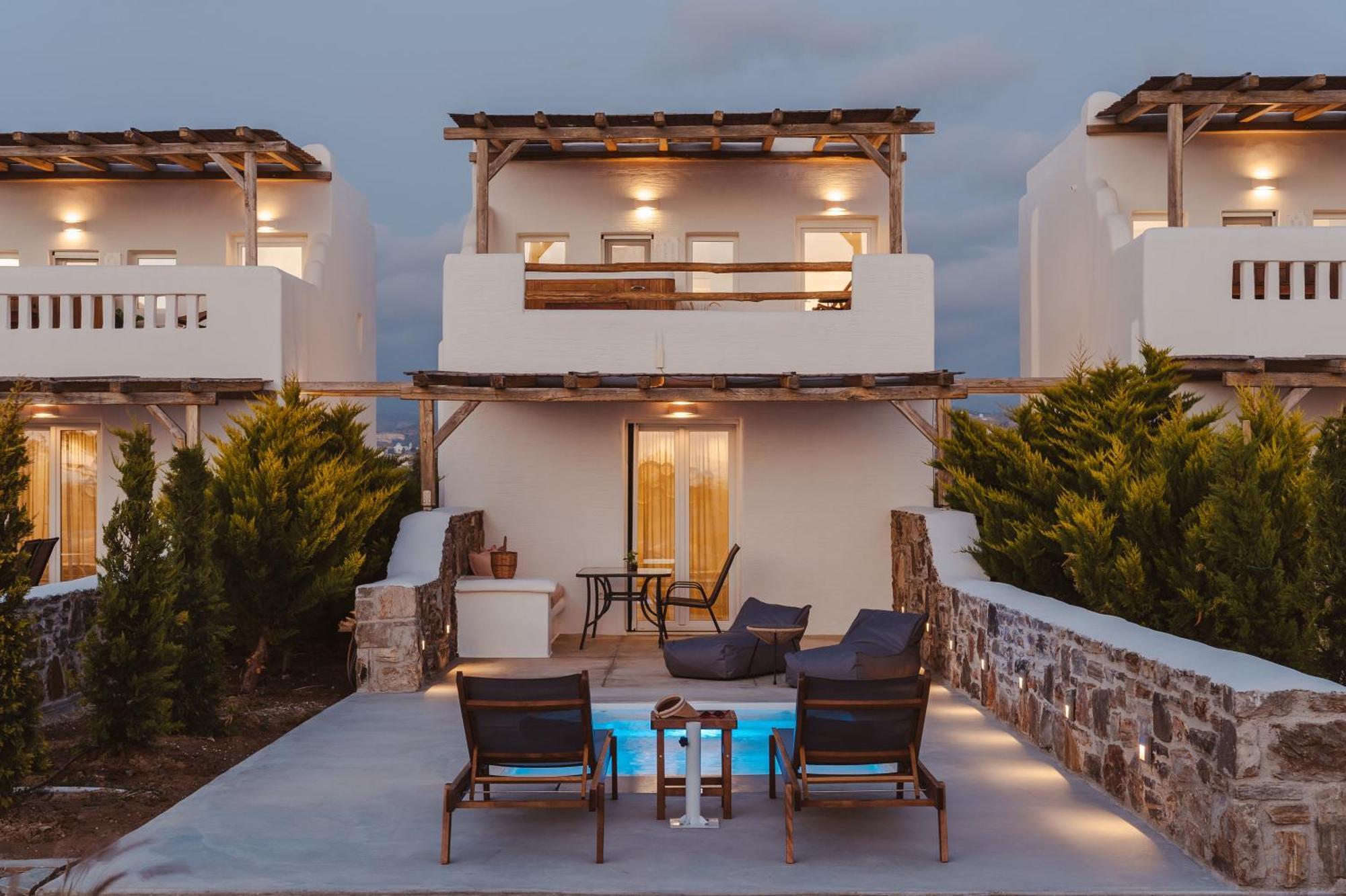 Santo Concept Luxury Villas Agia Anna  Buitenkant foto