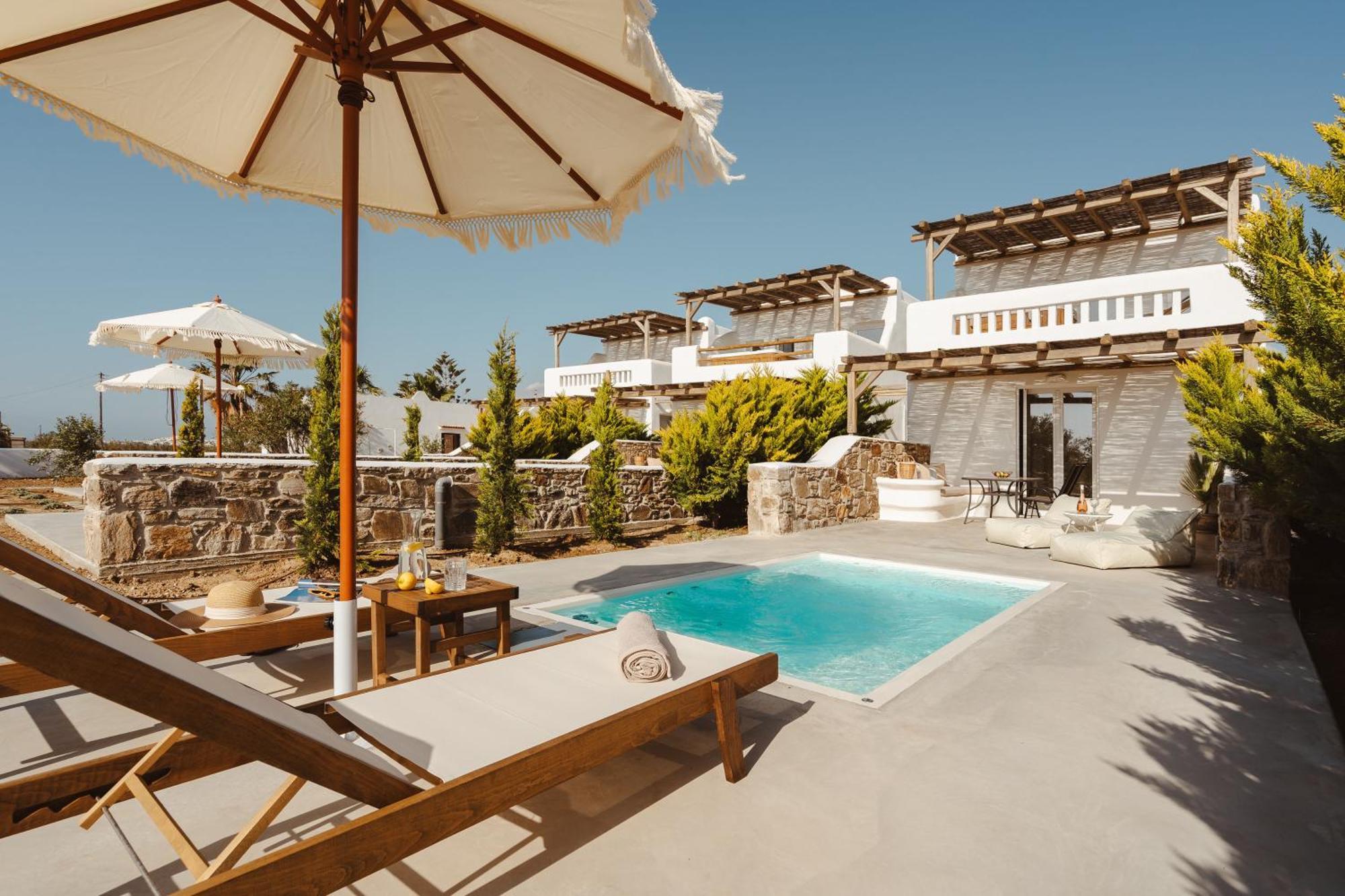 Santo Concept Luxury Villas Agia Anna  Buitenkant foto