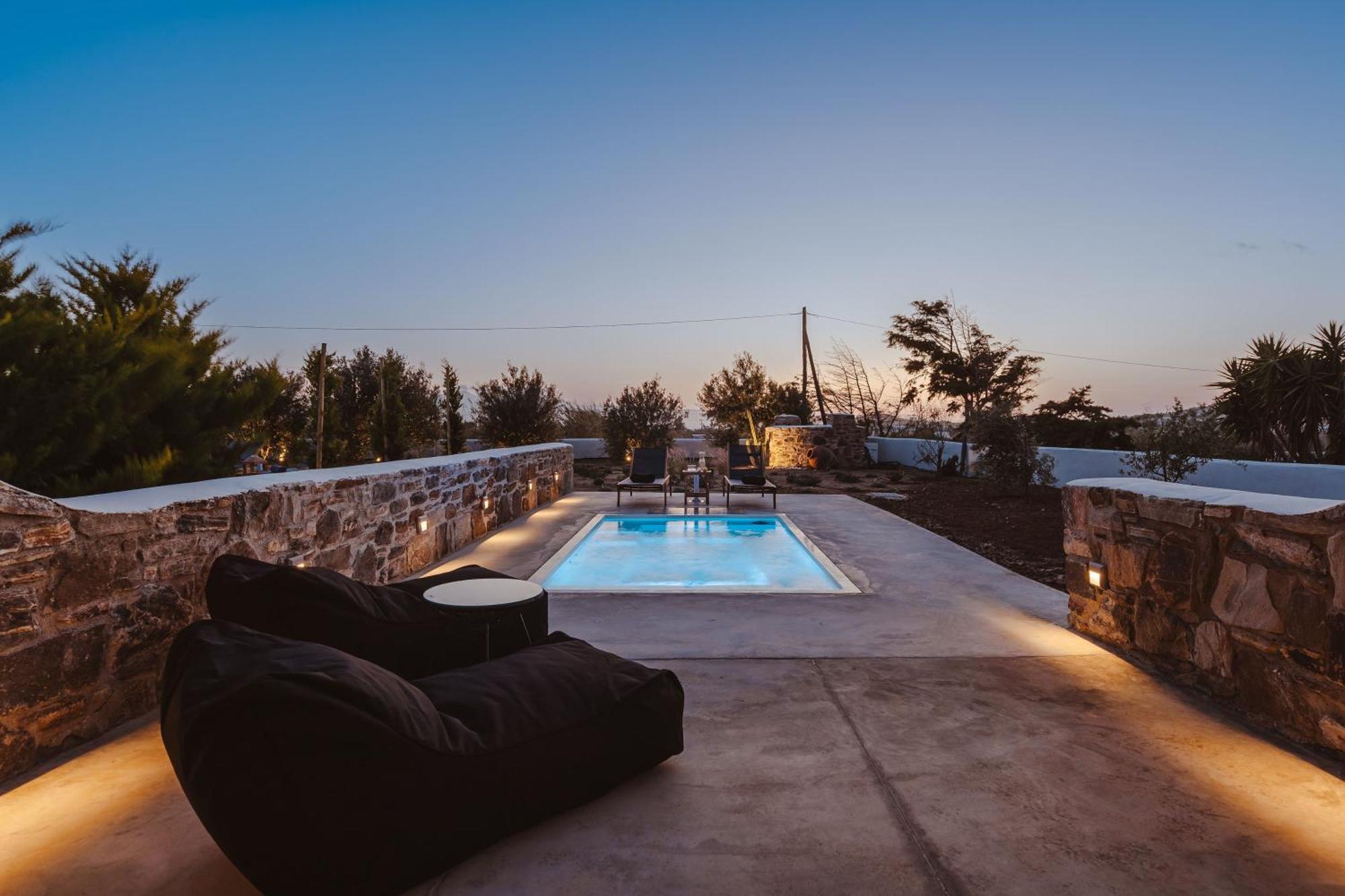 Santo Concept Luxury Villas Agia Anna  Buitenkant foto